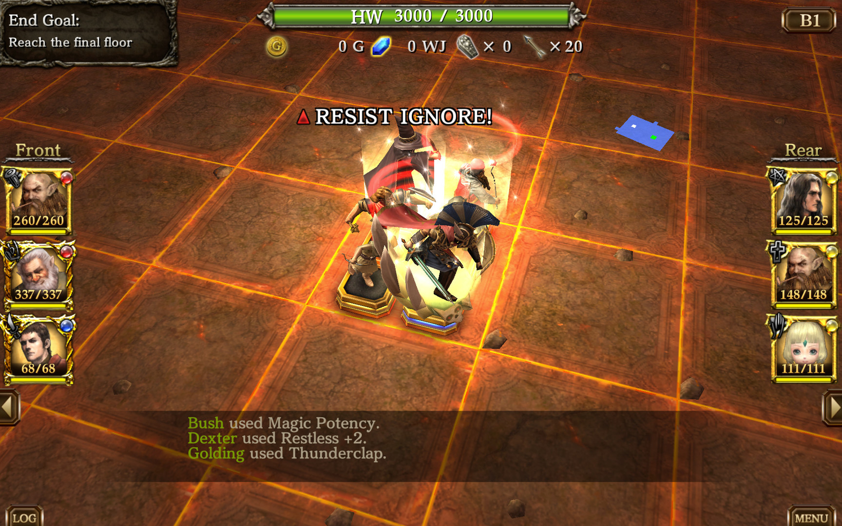 Wizrogue - Labyrinth of Wizardry screenshot 1