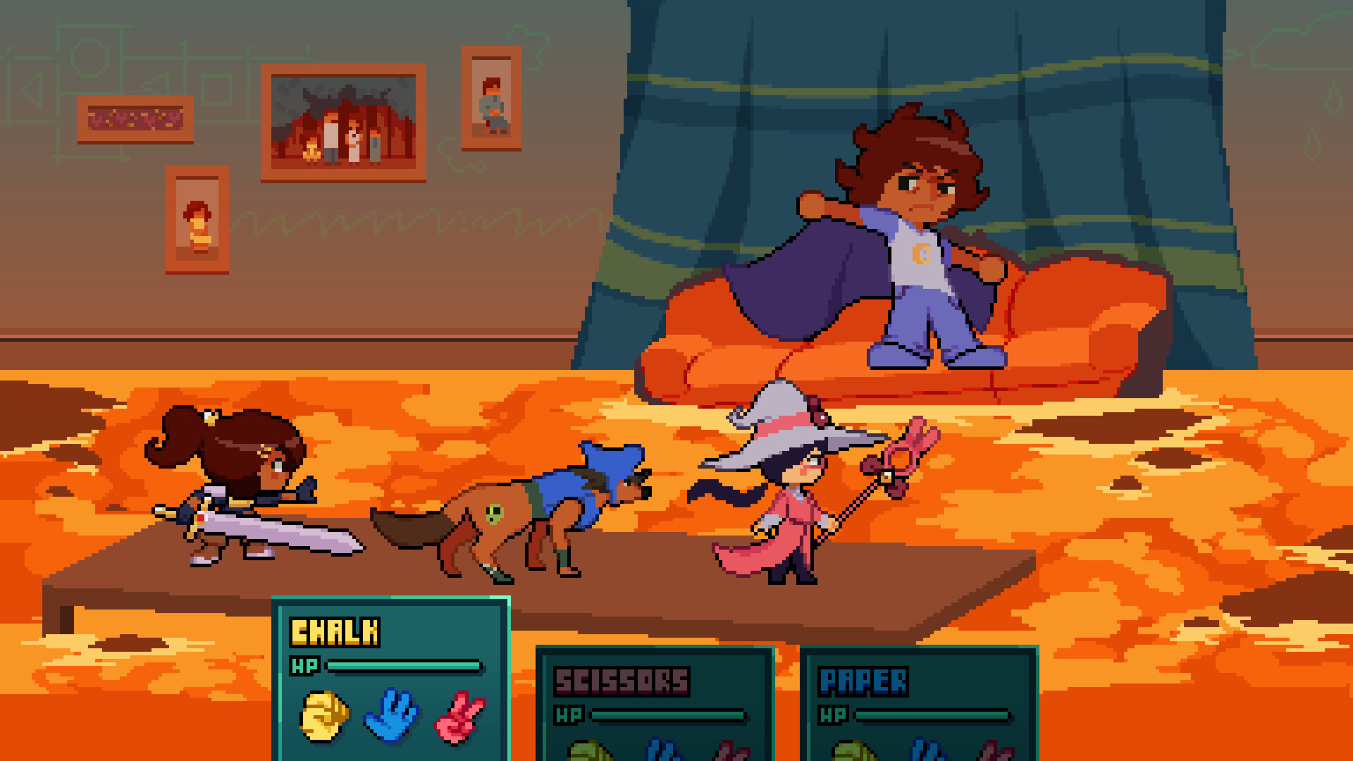 Chalk Paper Scissors screenshot 5