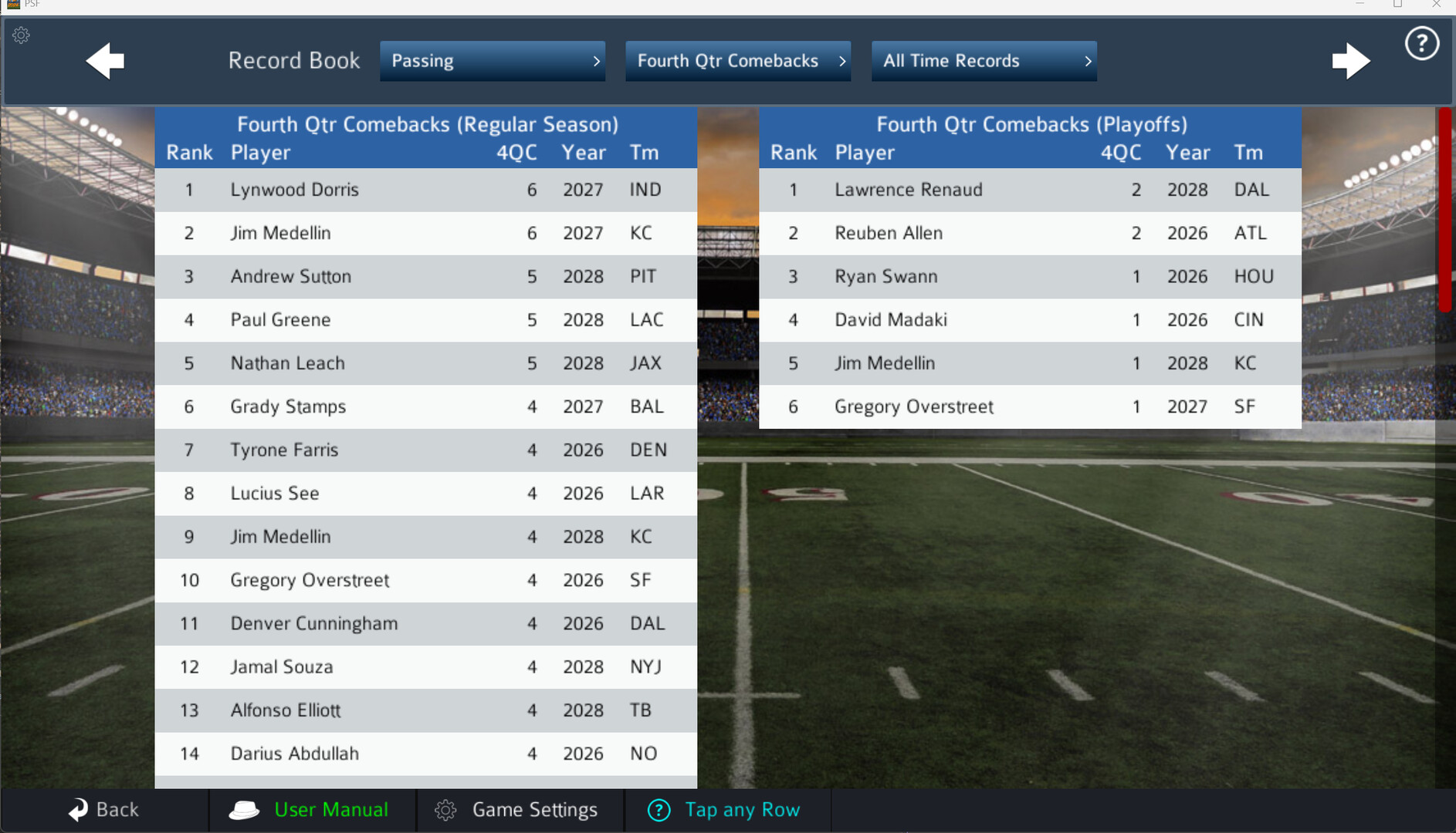Pro Strategy Football 2027 screenshot 11
