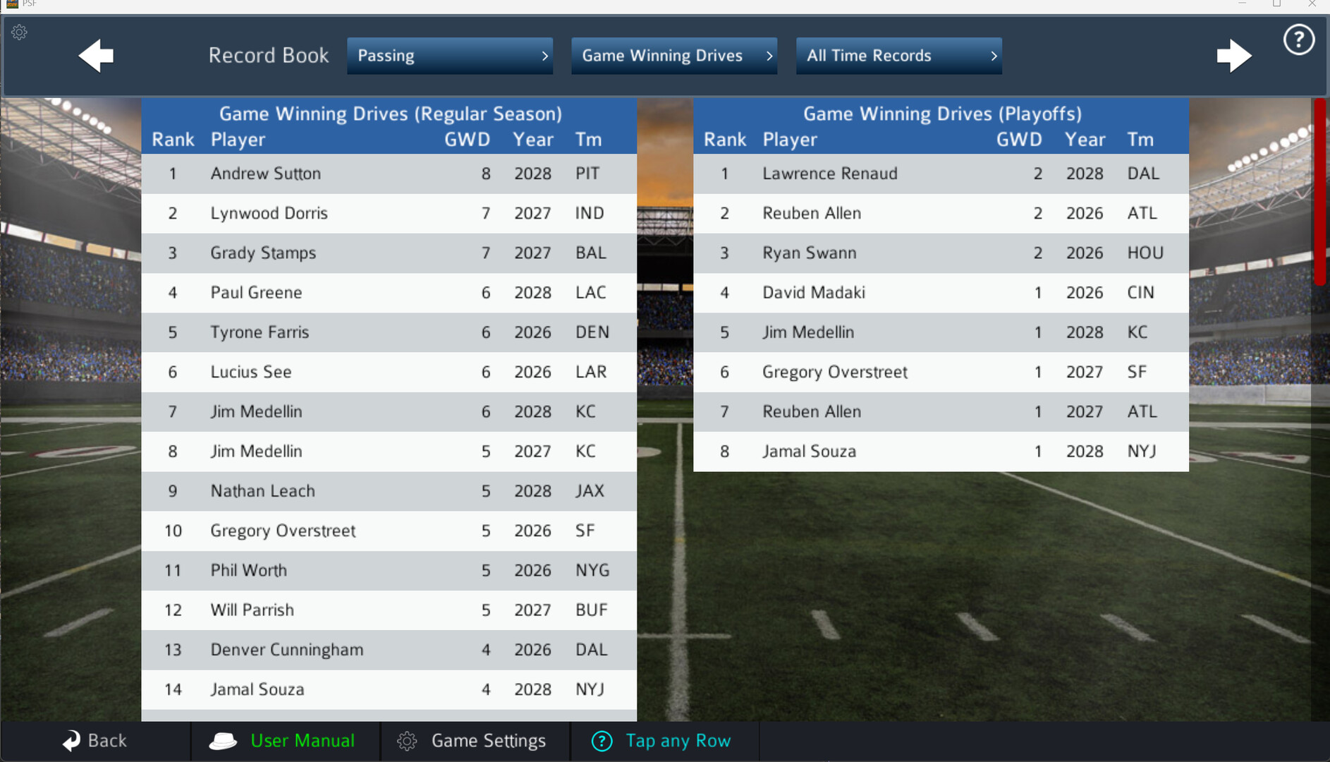 Pro Strategy Football 2027 screenshot 10