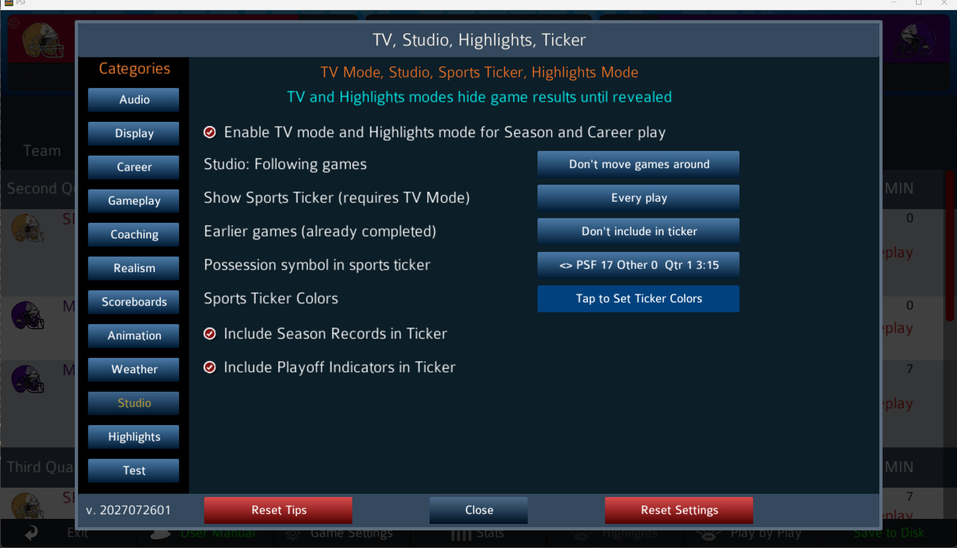 Pro Strategy Football 2027 screenshot 14