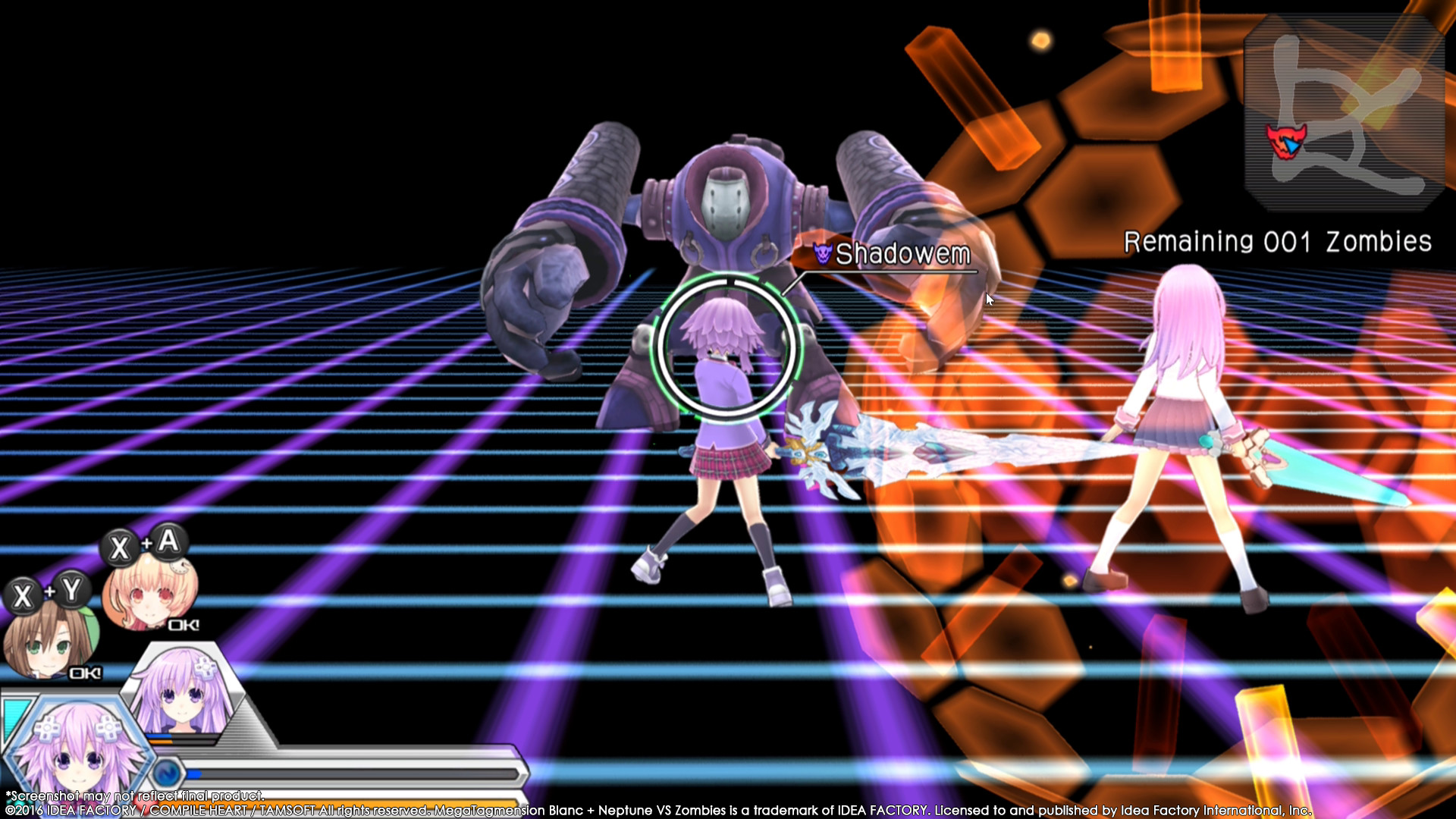 MegaTagmension Blanc + Neptune VS Zombies (Neptunia) screenshot 13