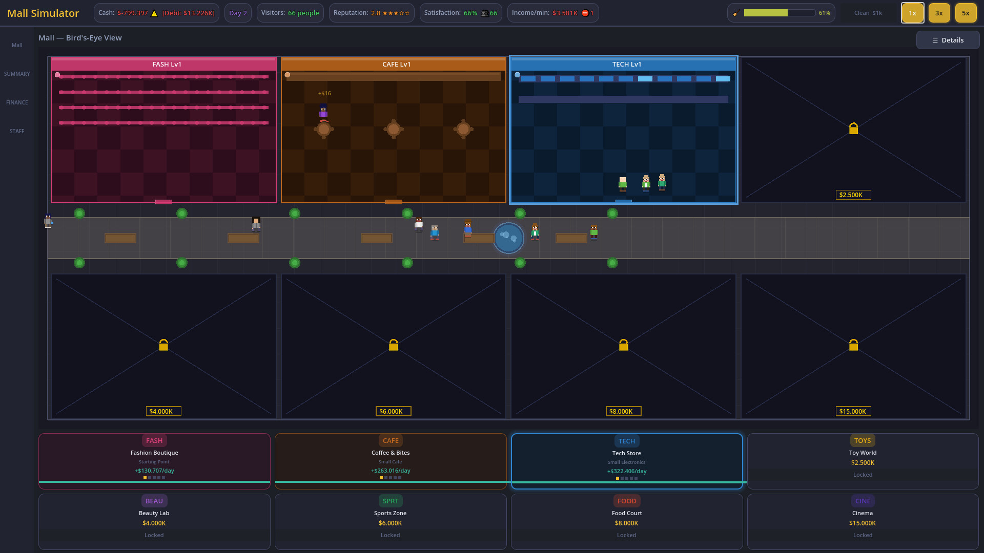 Idle Mall Simulator screenshot 3