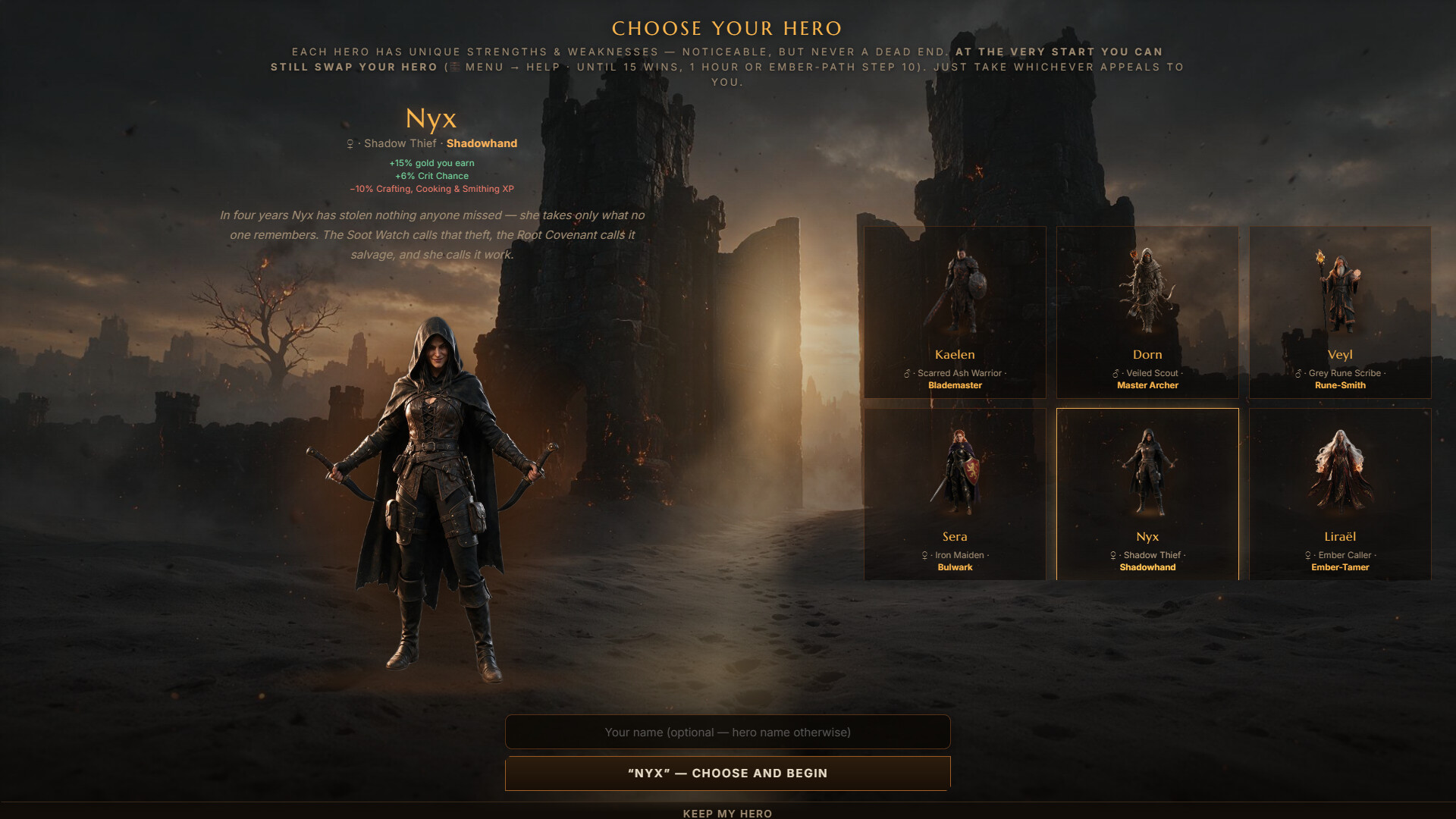 The Ash Remembers screenshot 1