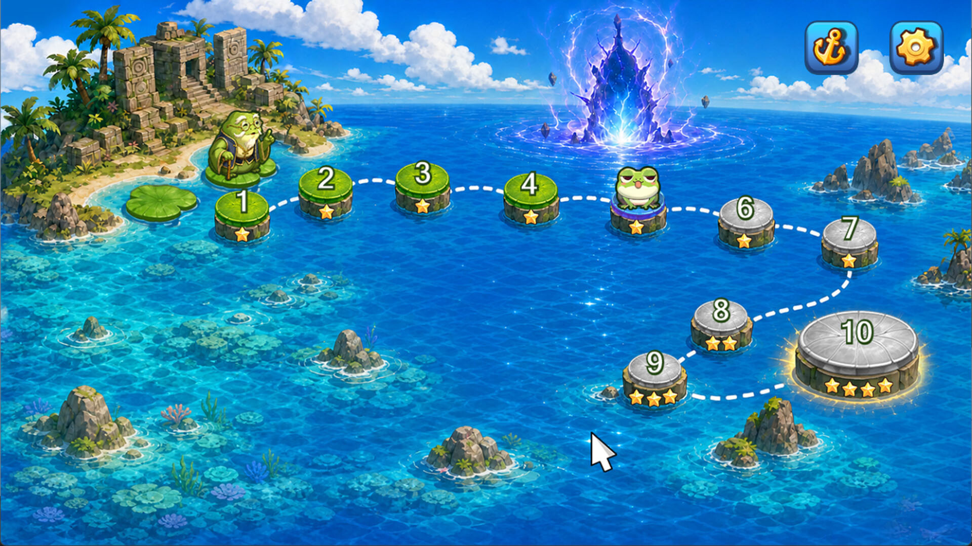 Froggy Logic screenshot 1