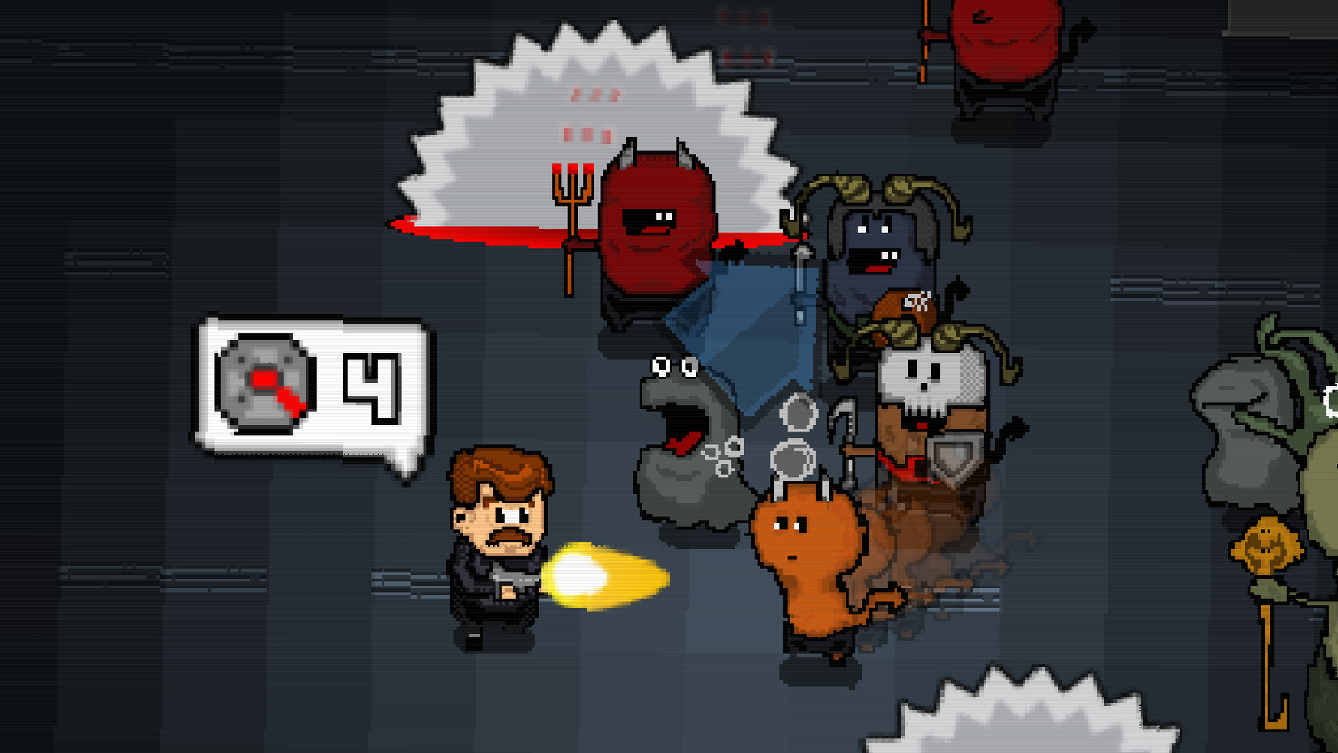Mustache in Hell screenshot 3
