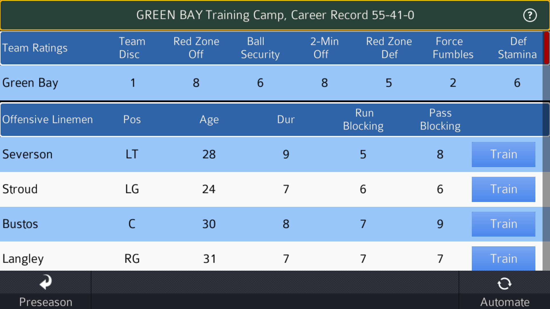 Pro Strategy Football 2016 screenshot 16