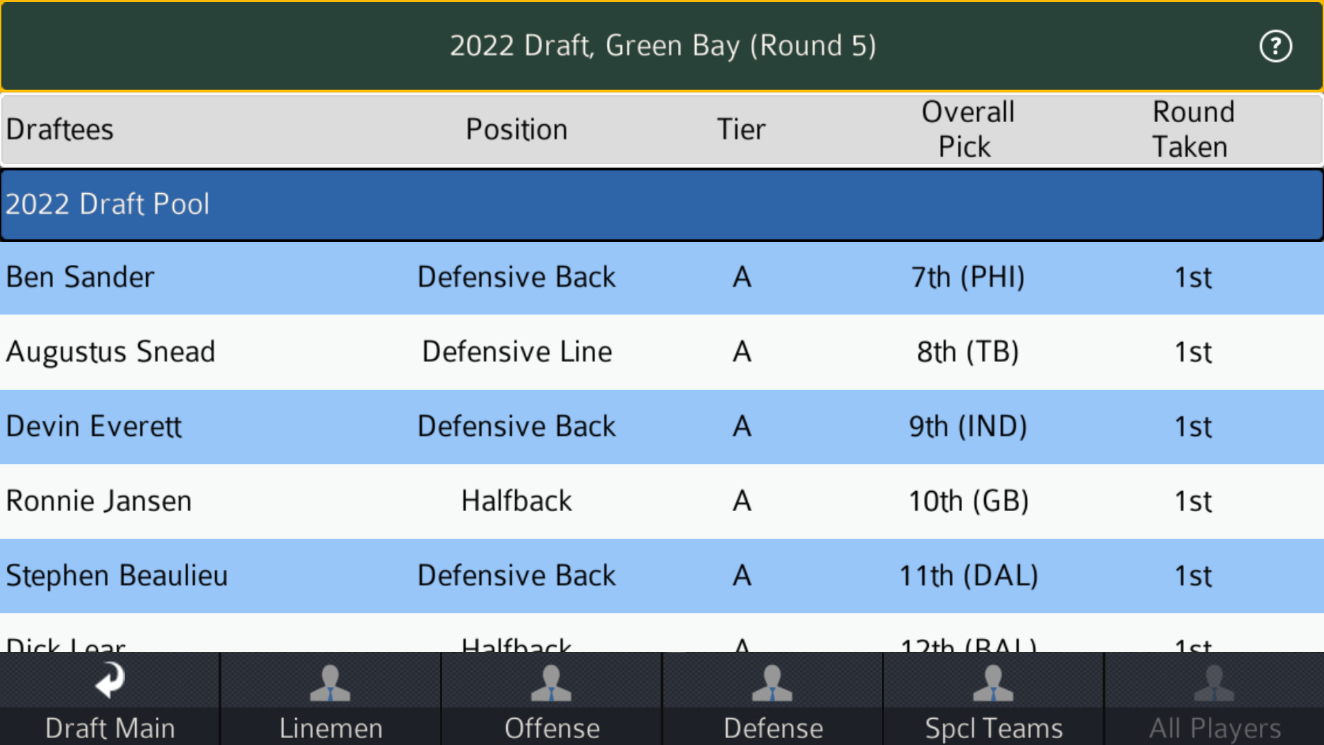 Pro Strategy Football 2016 screenshot 14