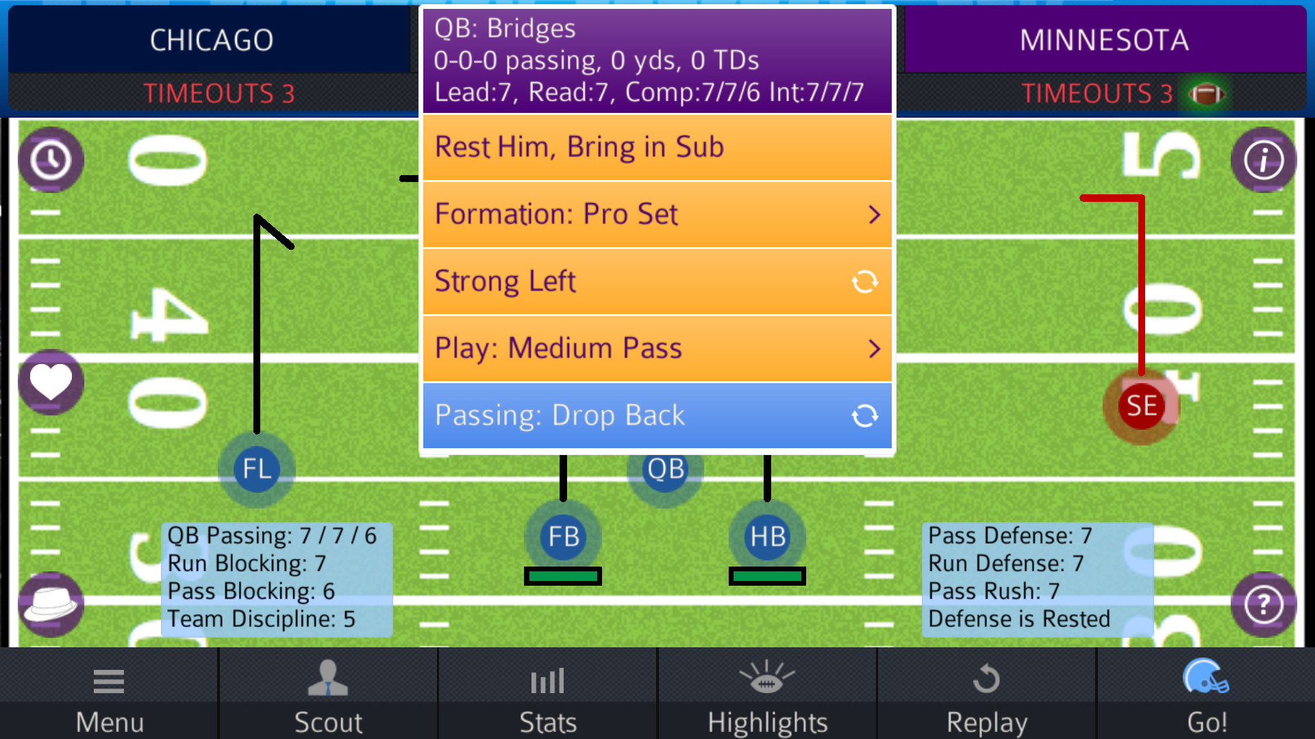 Pro Strategy Football 2016 screenshot 15