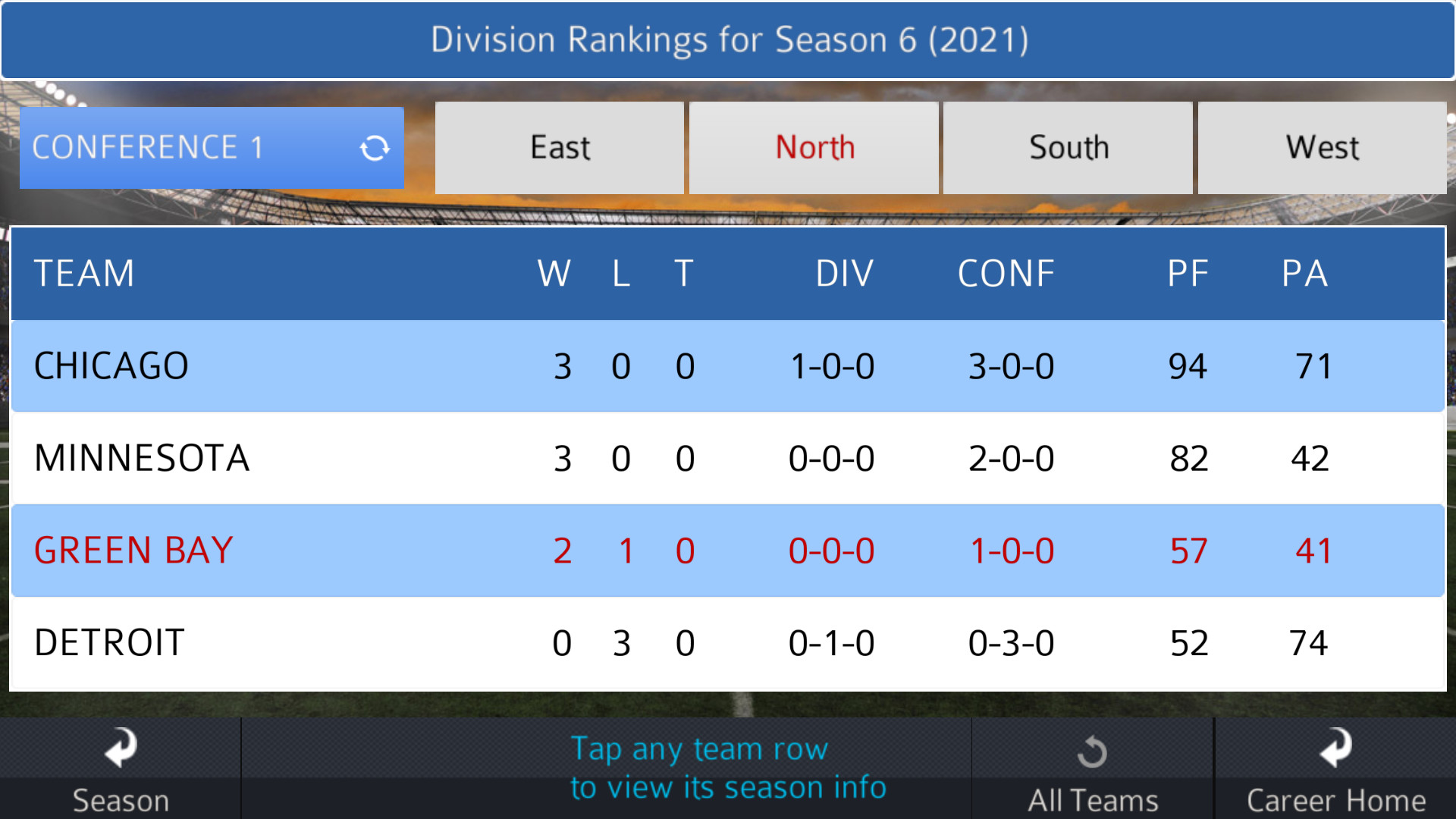 Pro Strategy Football 2016 screenshot 19