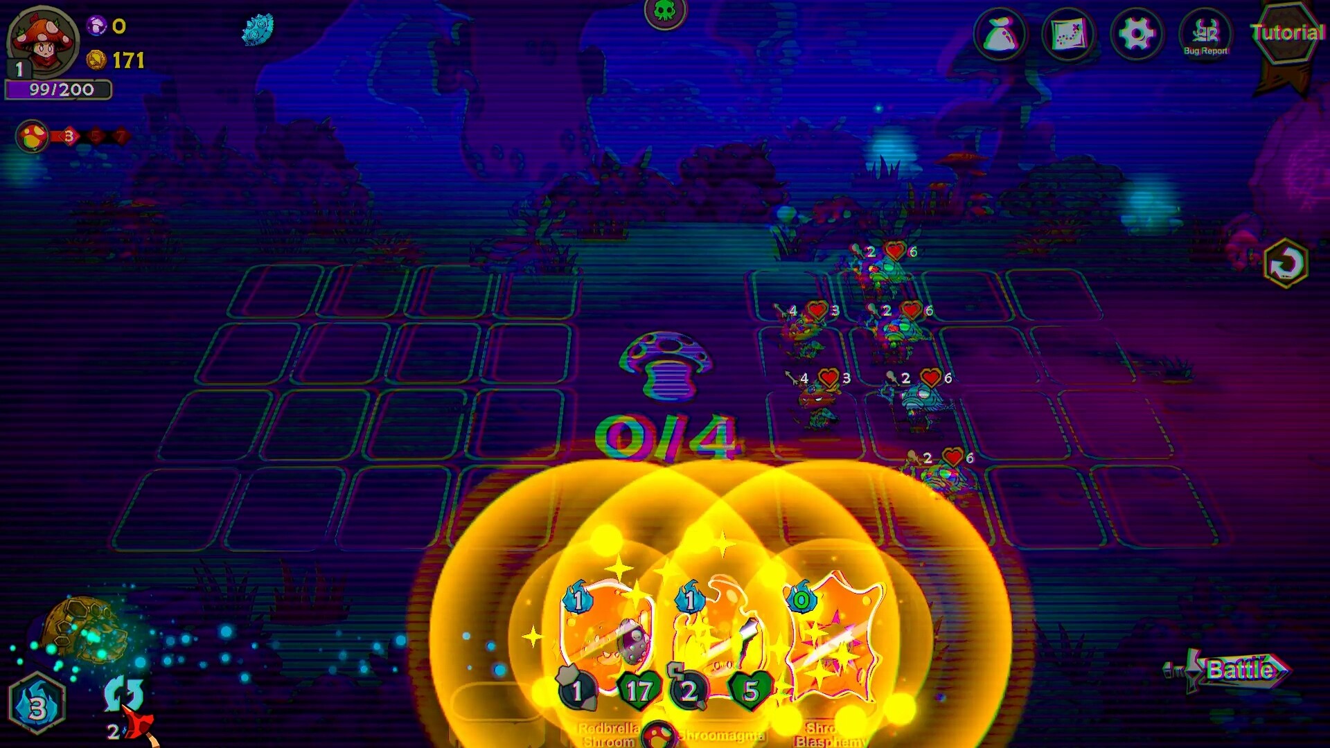 Might & Poison Mushroom screenshot 1
