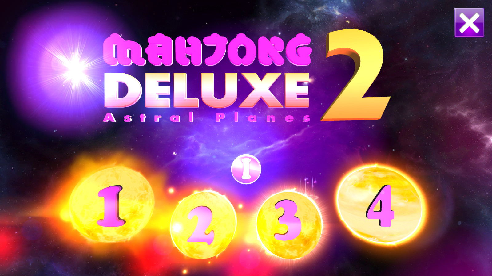 Mahjong Deluxe 2: Astral Planes screenshot 1