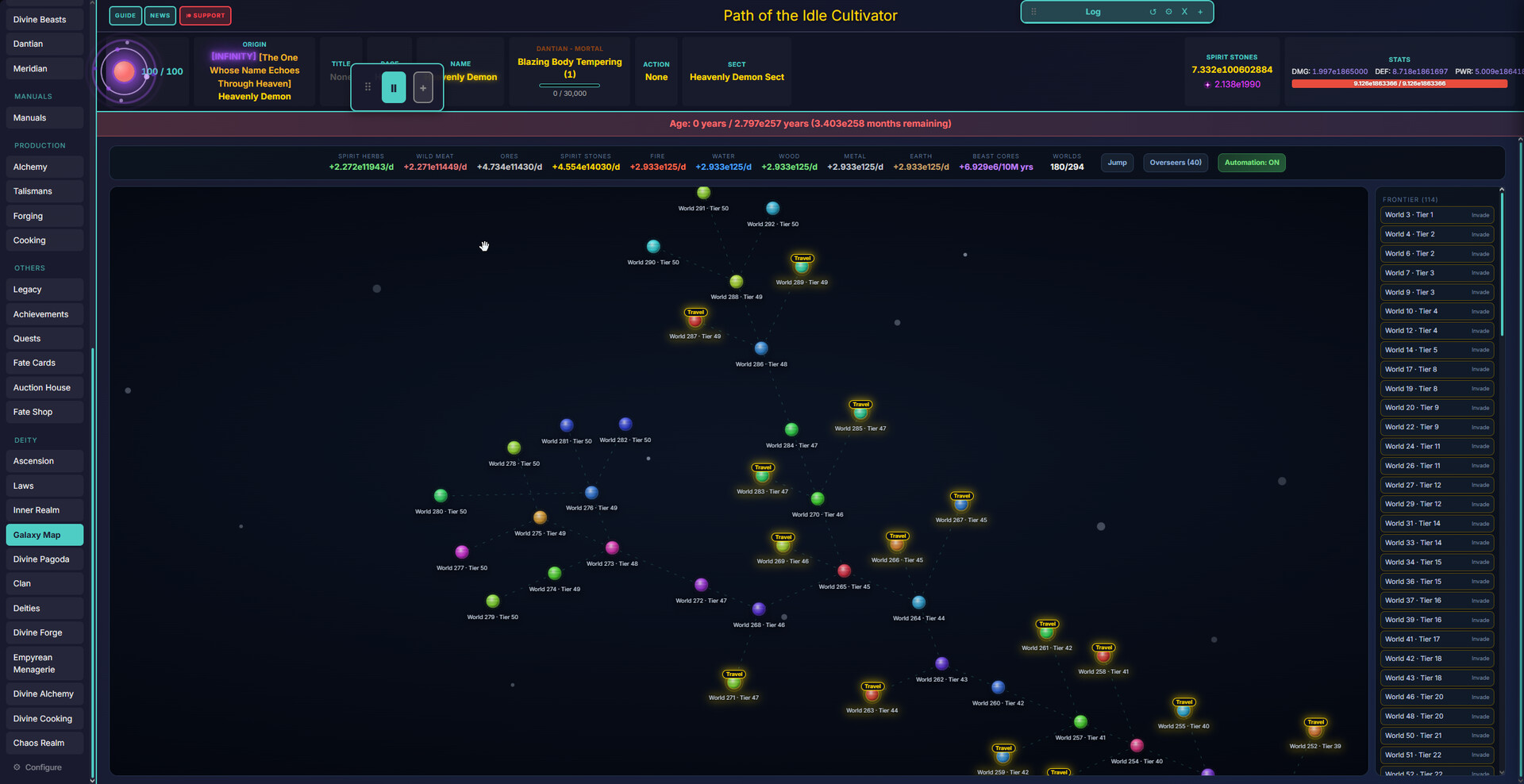 Path of the idle cultivator screenshot 1
