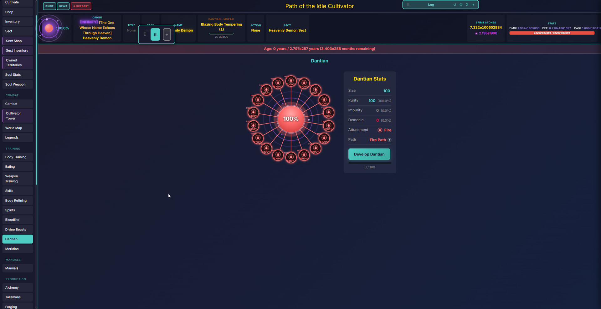 Path of the idle cultivator screenshot 3