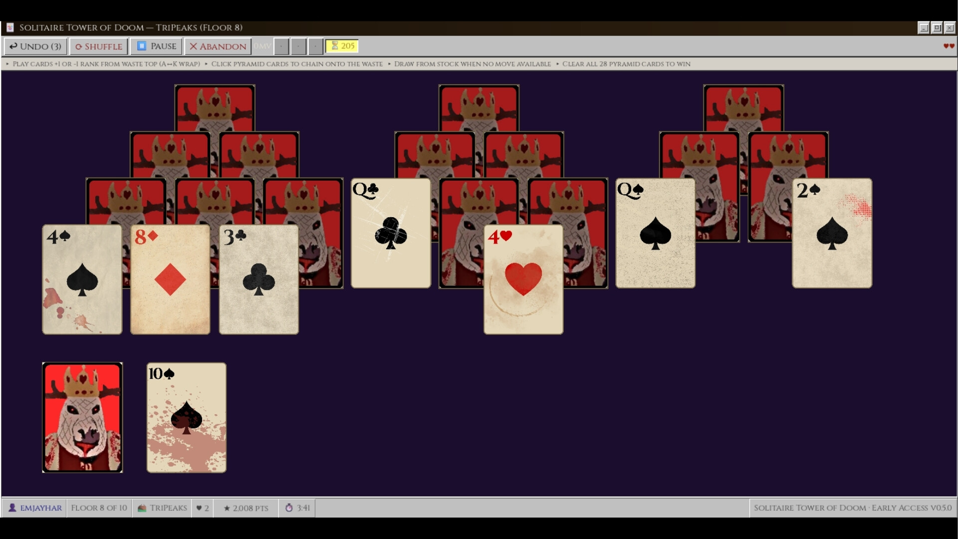 The Solitaire Tower of Doom screenshot 9