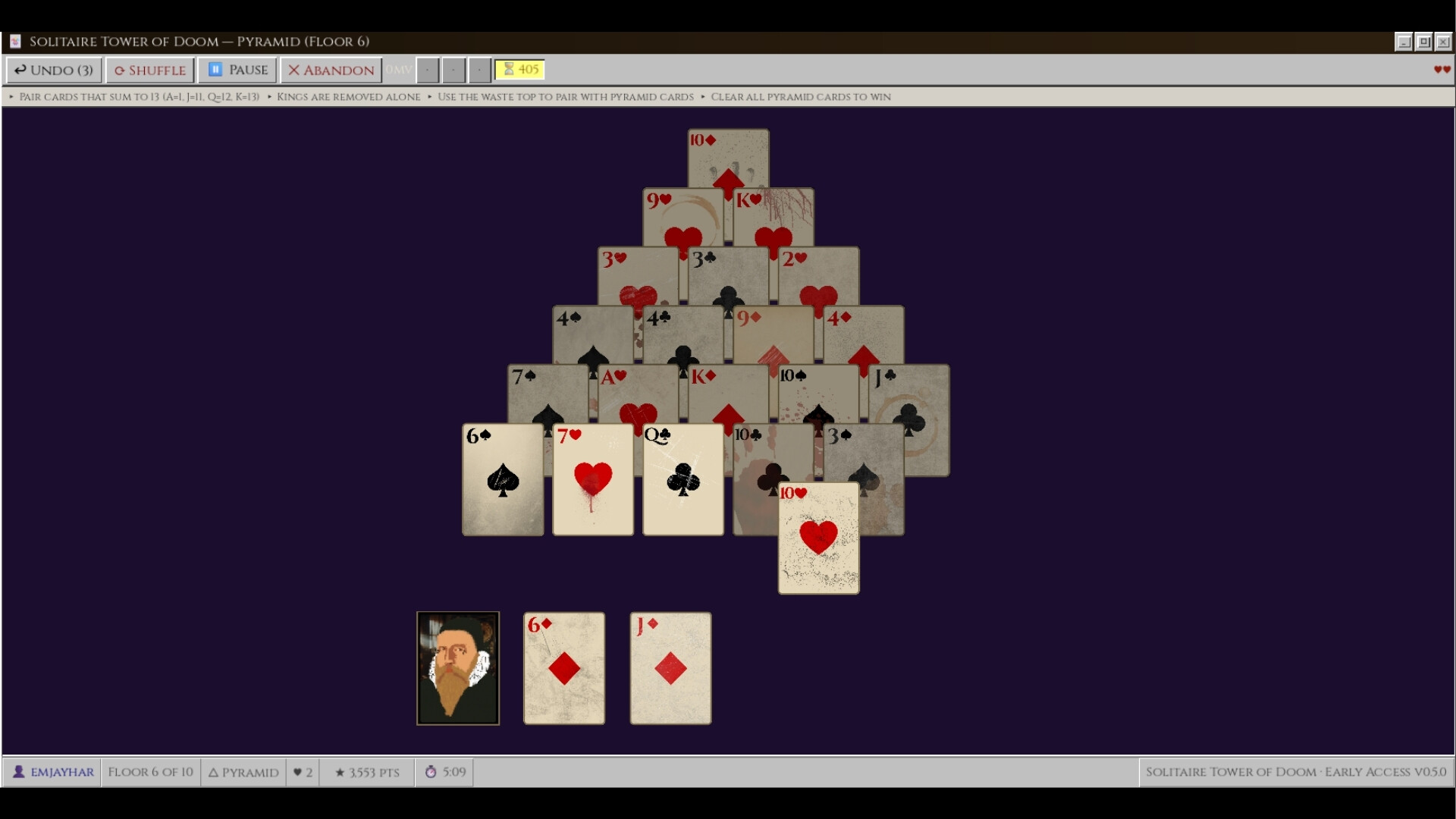 The Solitaire Tower of Doom screenshot 6