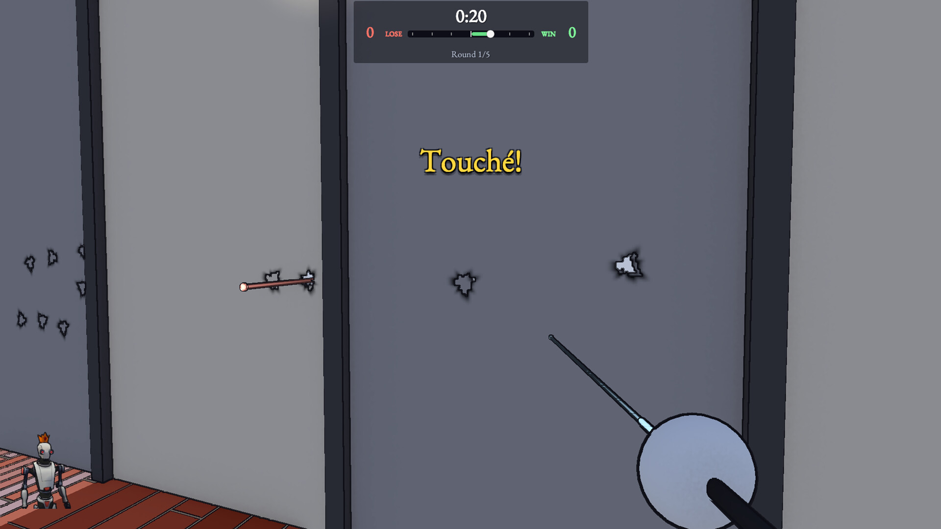 SimulFactory:Robo fencing screenshot 1