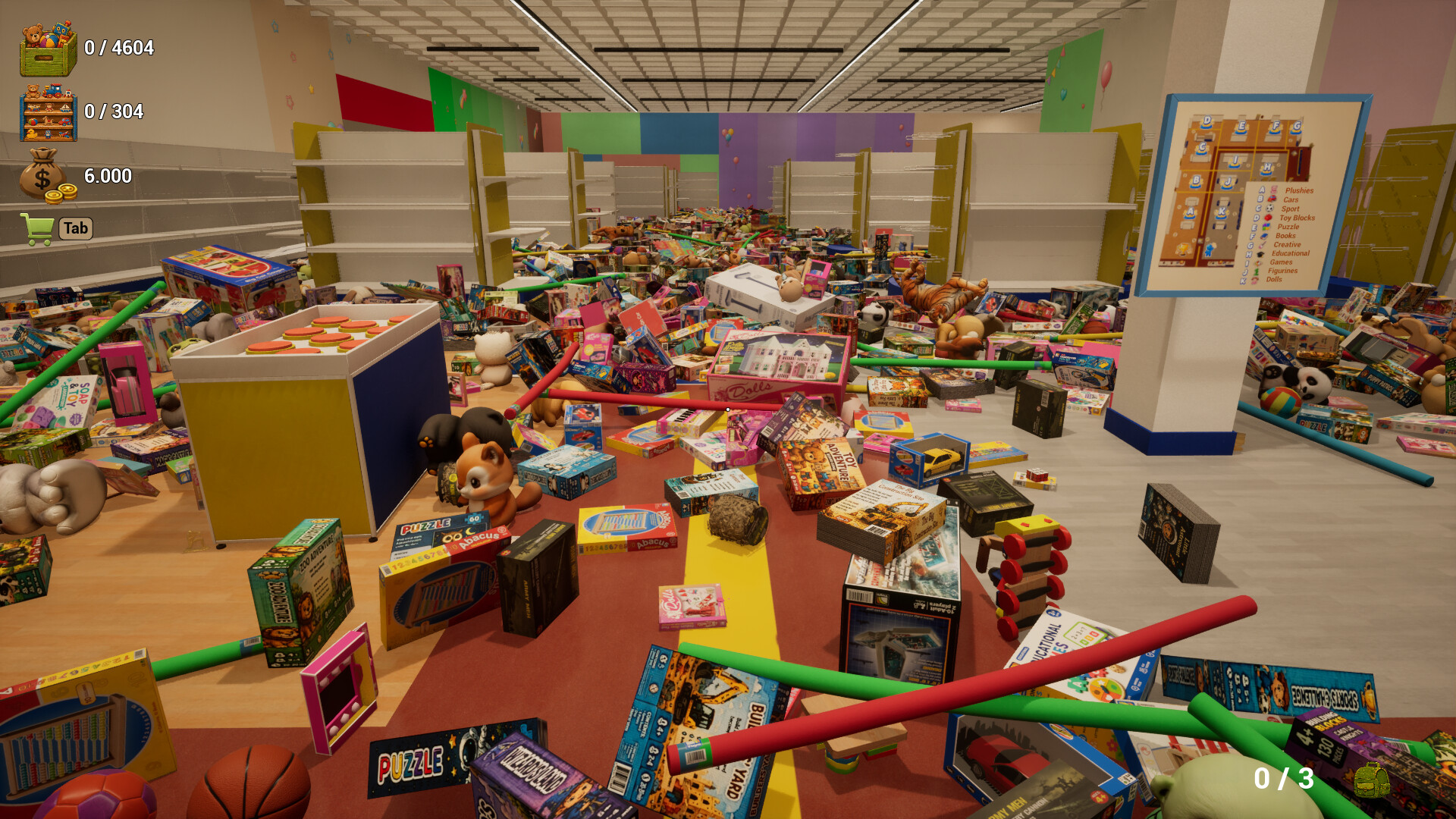 Mess in the Toy Shop screenshot 1