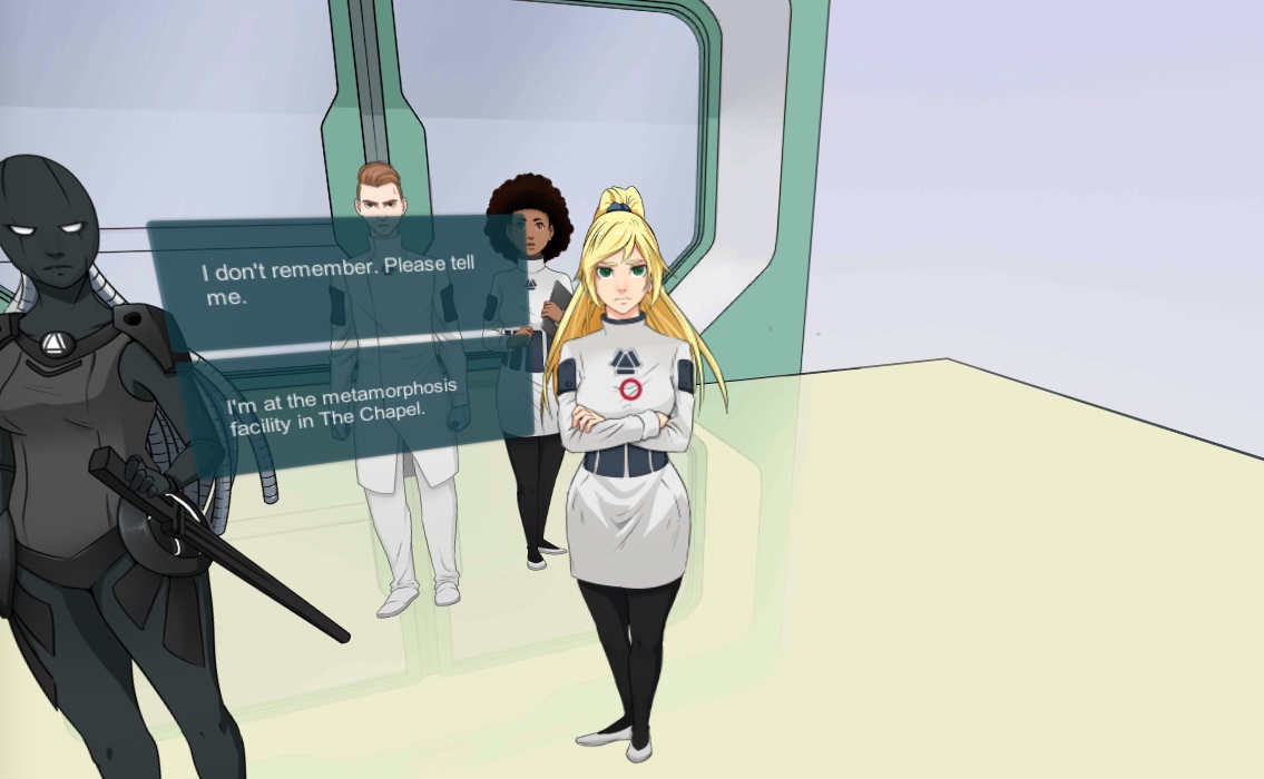 Angels & Demigods - SciFi VR Visual Novel screenshot 7