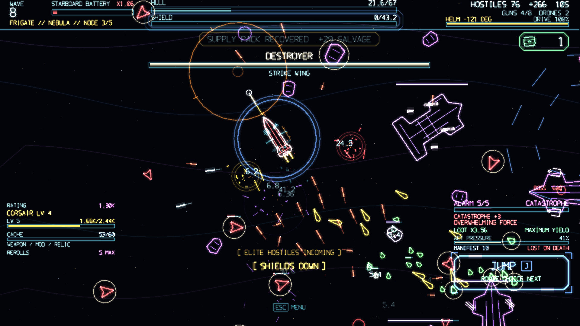 Space Carrier Zero screenshot 1