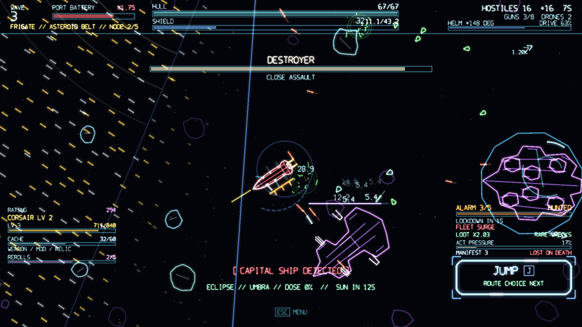 Space Carrier Zero screenshot 2