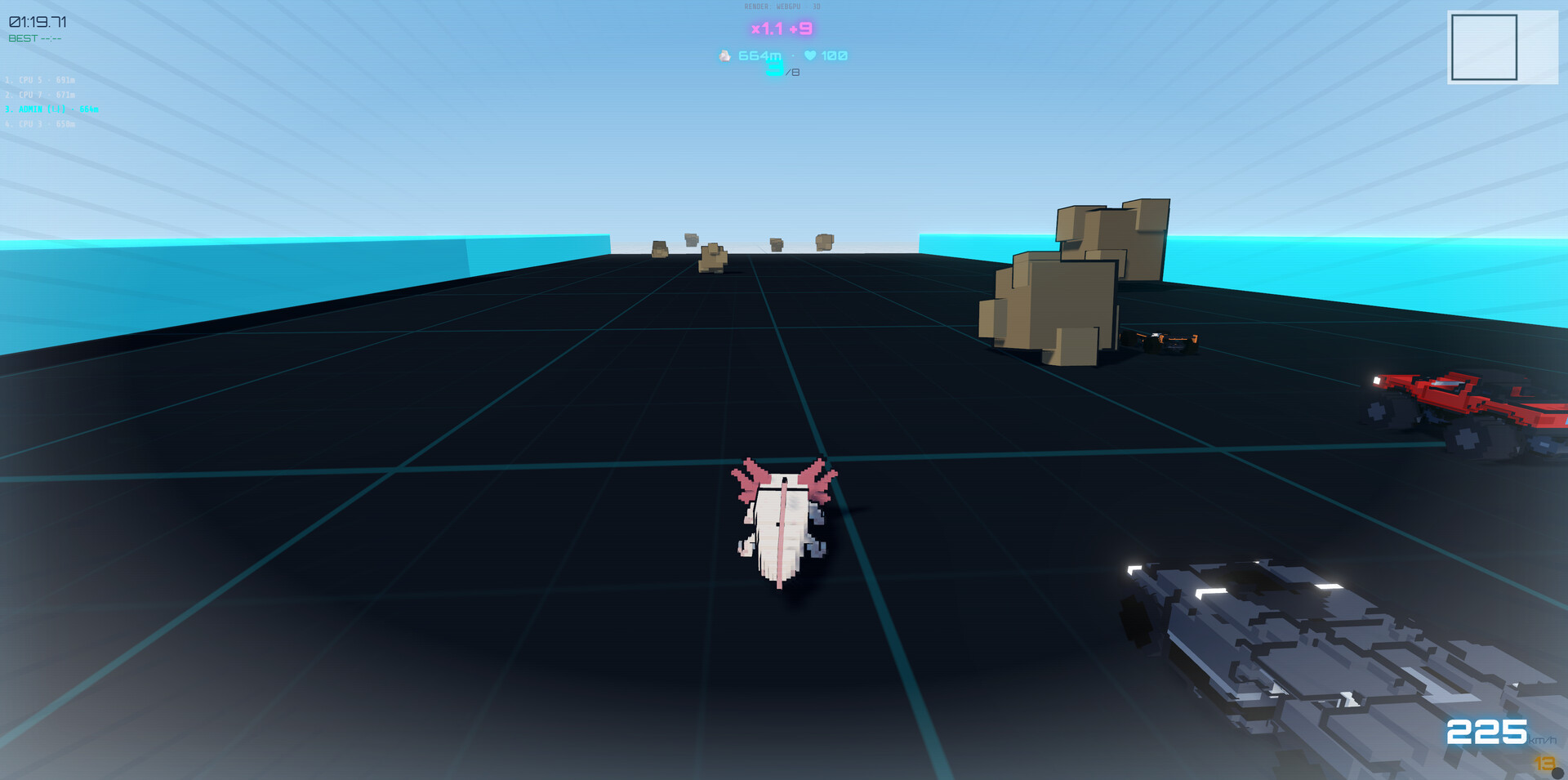 VOXEL DRIFT RACER screenshot 6