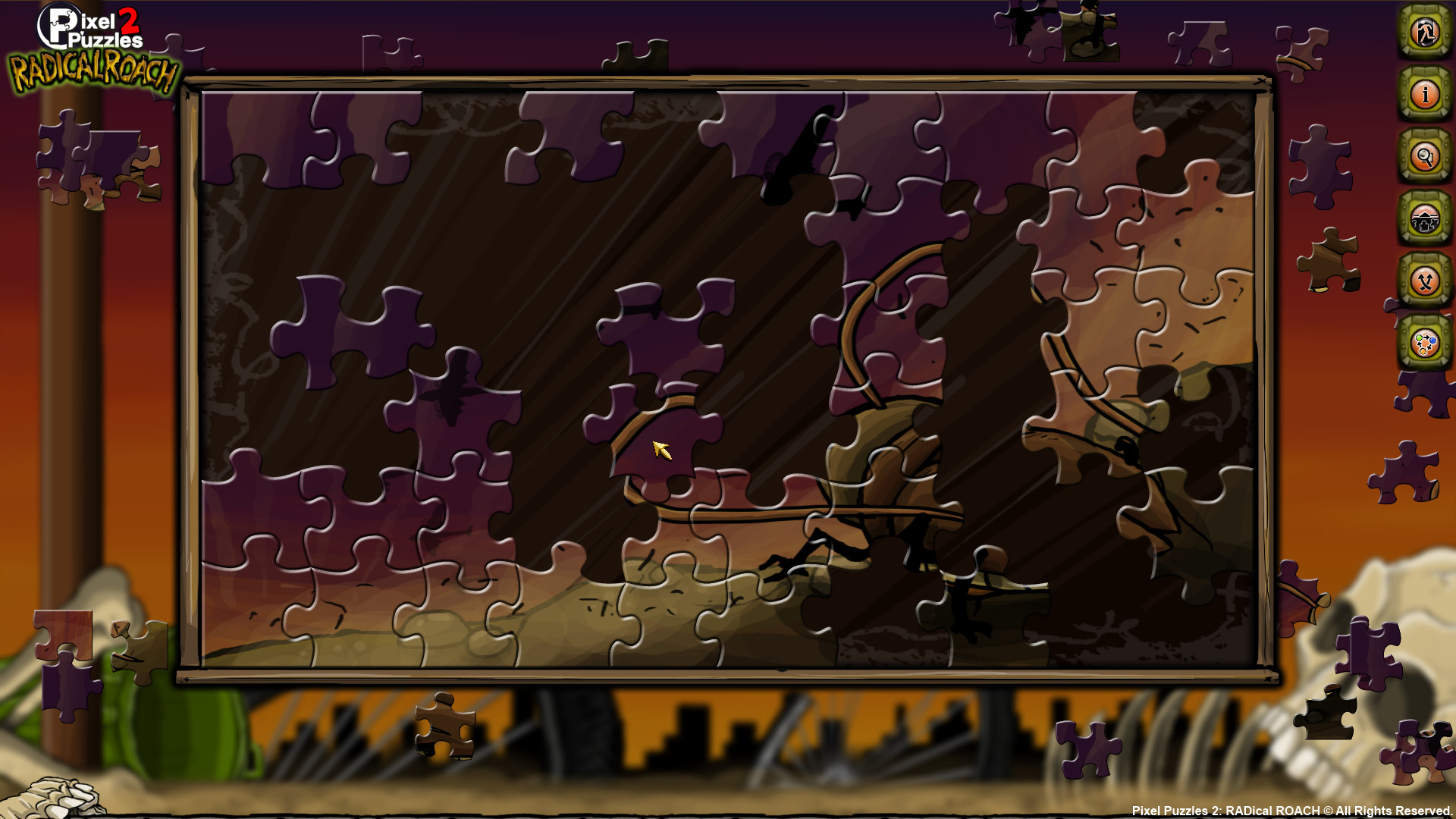 Pixel Puzzles 2: RADical ROACH screenshot 5