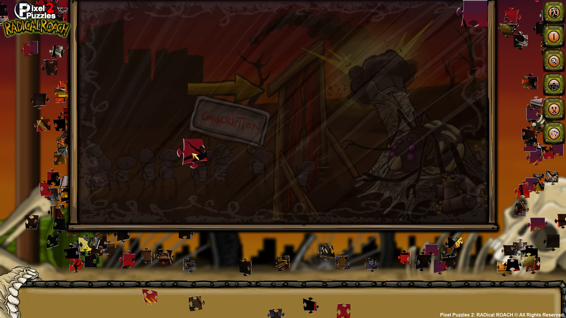 Pixel Puzzles 2: RADical ROACH screenshot 4