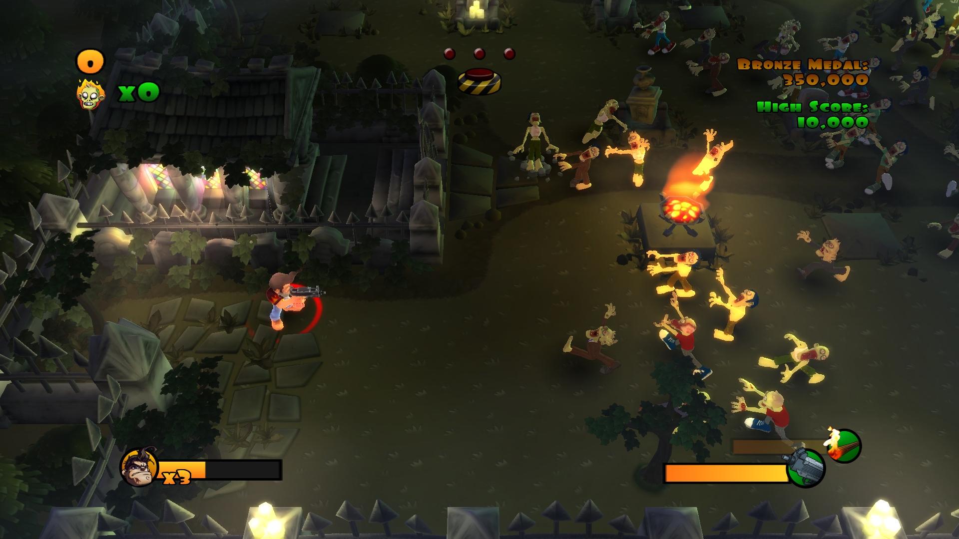Burn Zombie Burn! screenshot 2