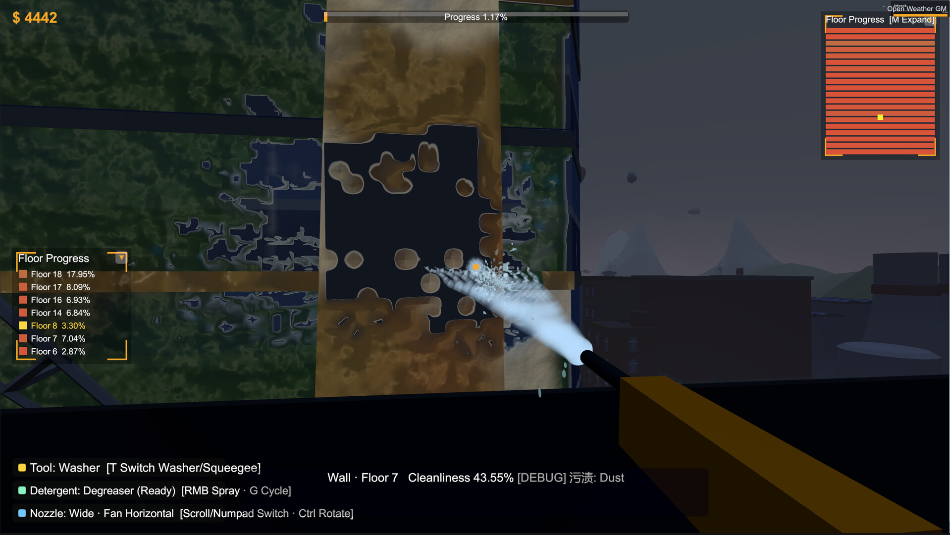 Highrise Cleaning Simulator screenshot 2