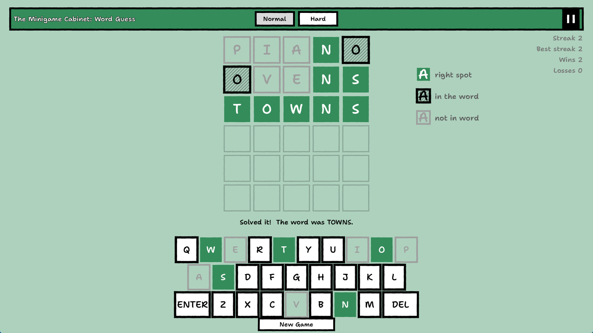 THE MINIGAME CABINET screenshot 1