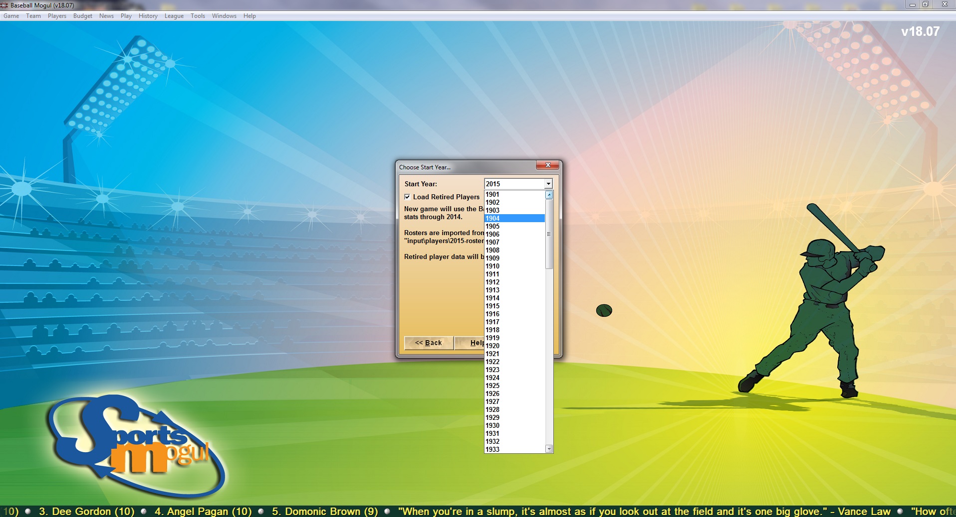 Baseball Mogul Diamond screenshot 3