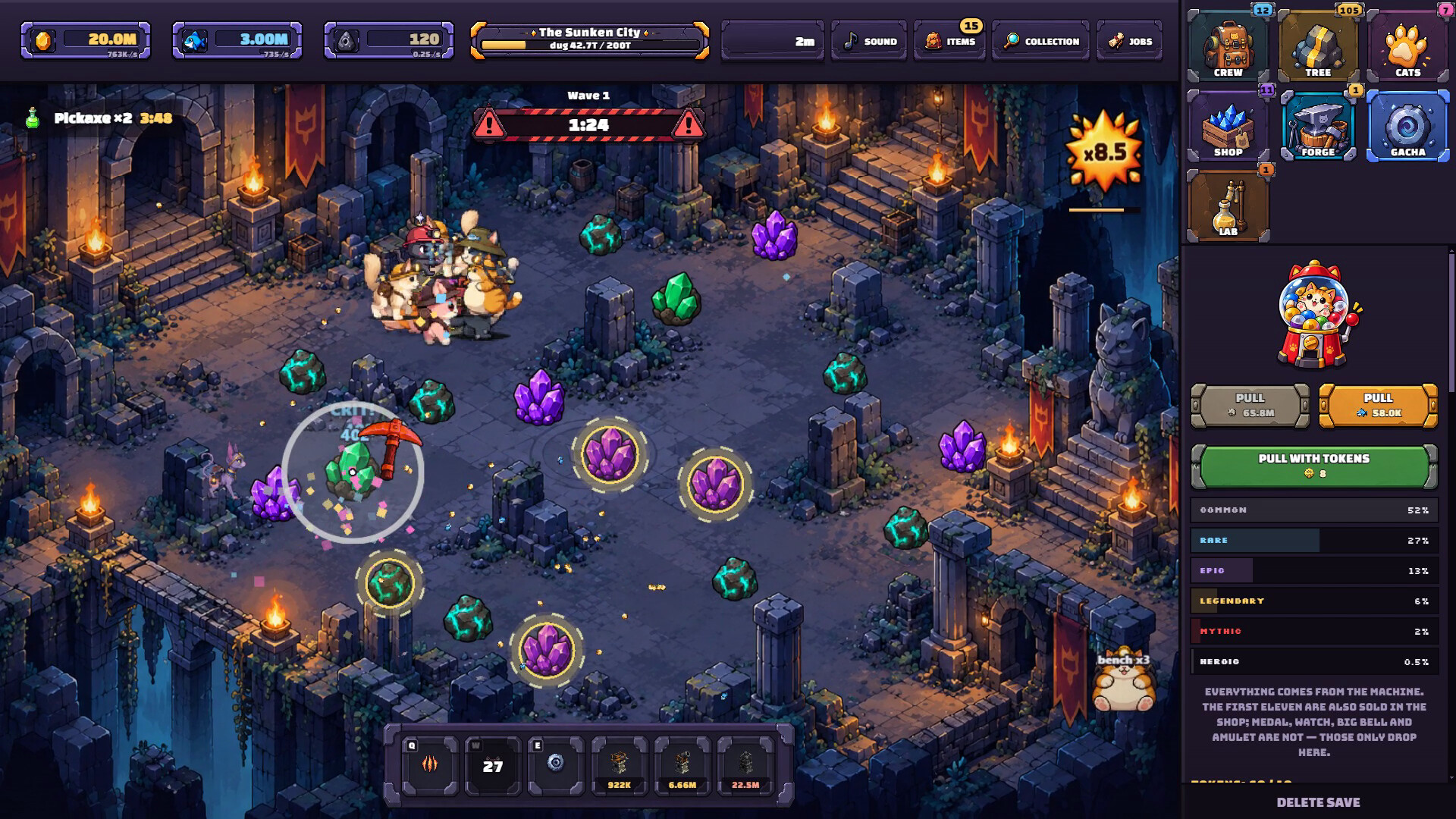 Miners Cat Revolution screenshot 7
