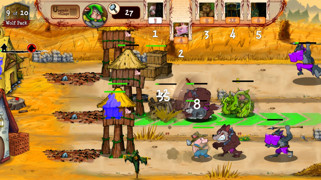 Bacon Tales - Between Pigs and Wolves screenshot 5