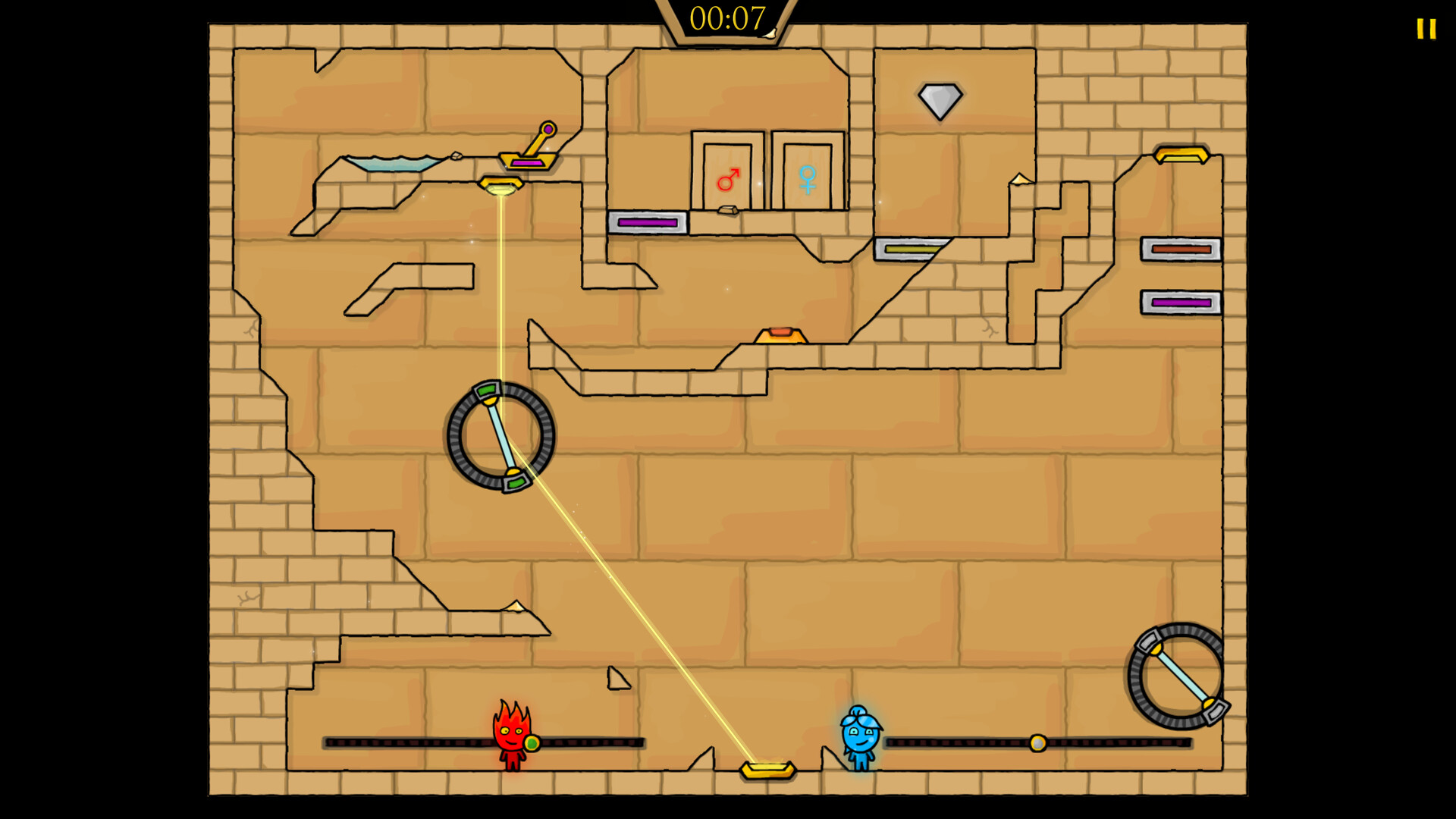 Fireboy & Watergirl 2: The Light Temple screenshot 3