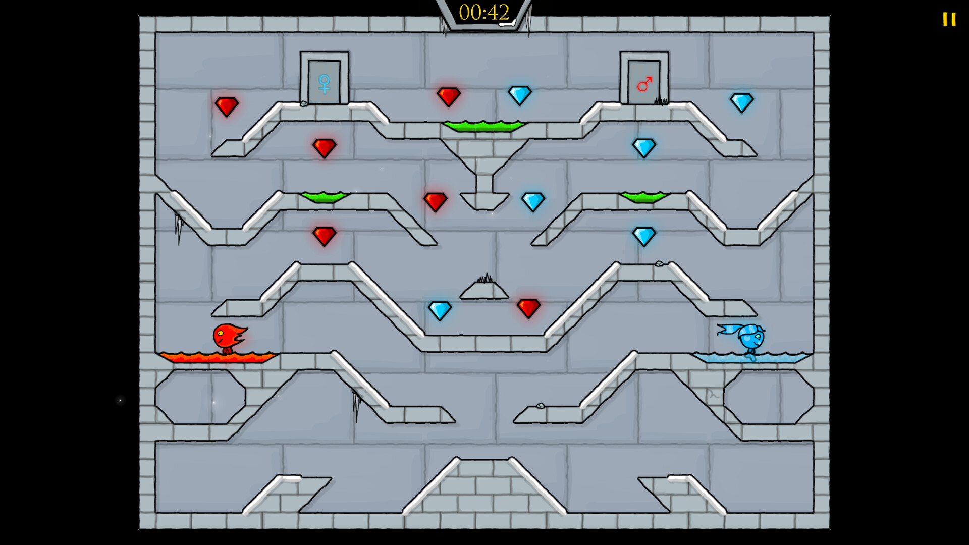 Fireboy & Watergirl 3: The Ice Temple screenshot 2