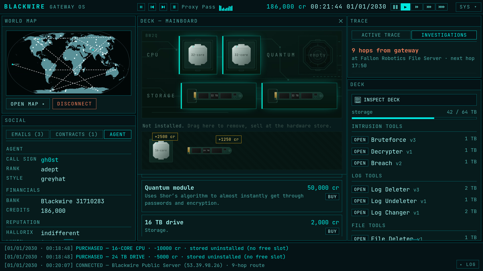 Blackwire screenshot 5