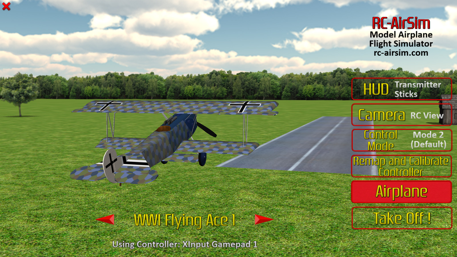 RC-AirSim - RC Model Airplane Flight Simulator screenshot 13