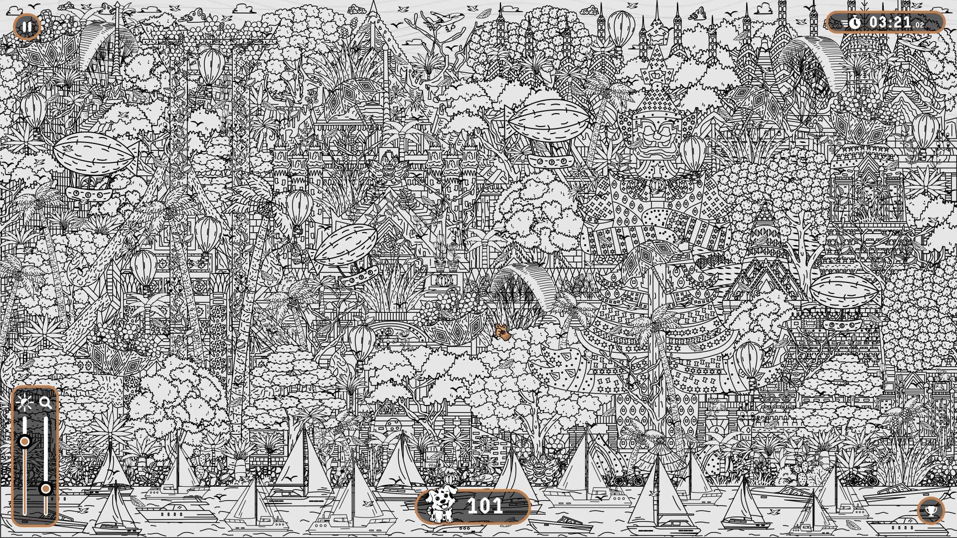 101 Dogs Hidden in Thailand screenshot 1