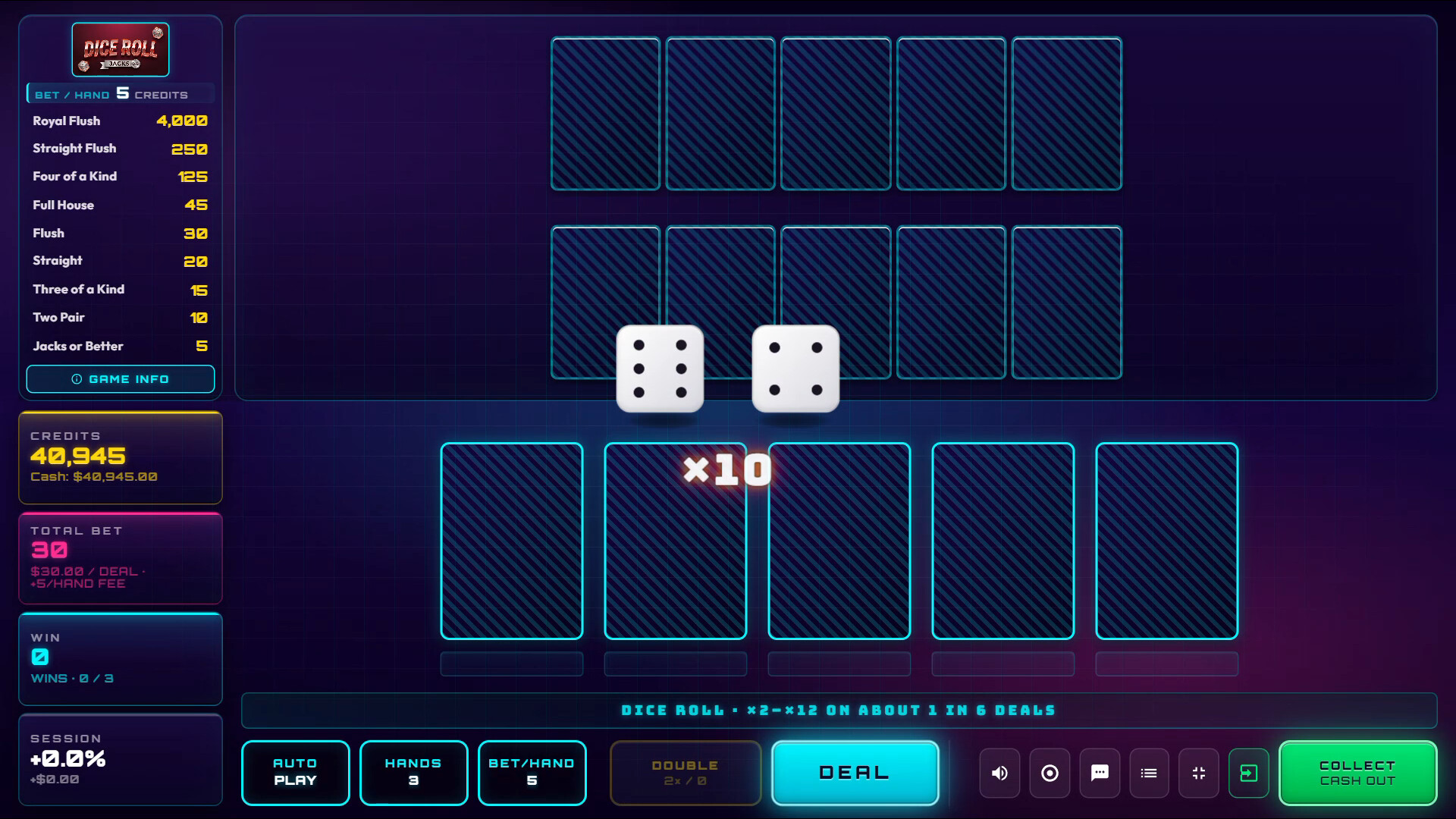 Cyber Video Poker screenshot 12
