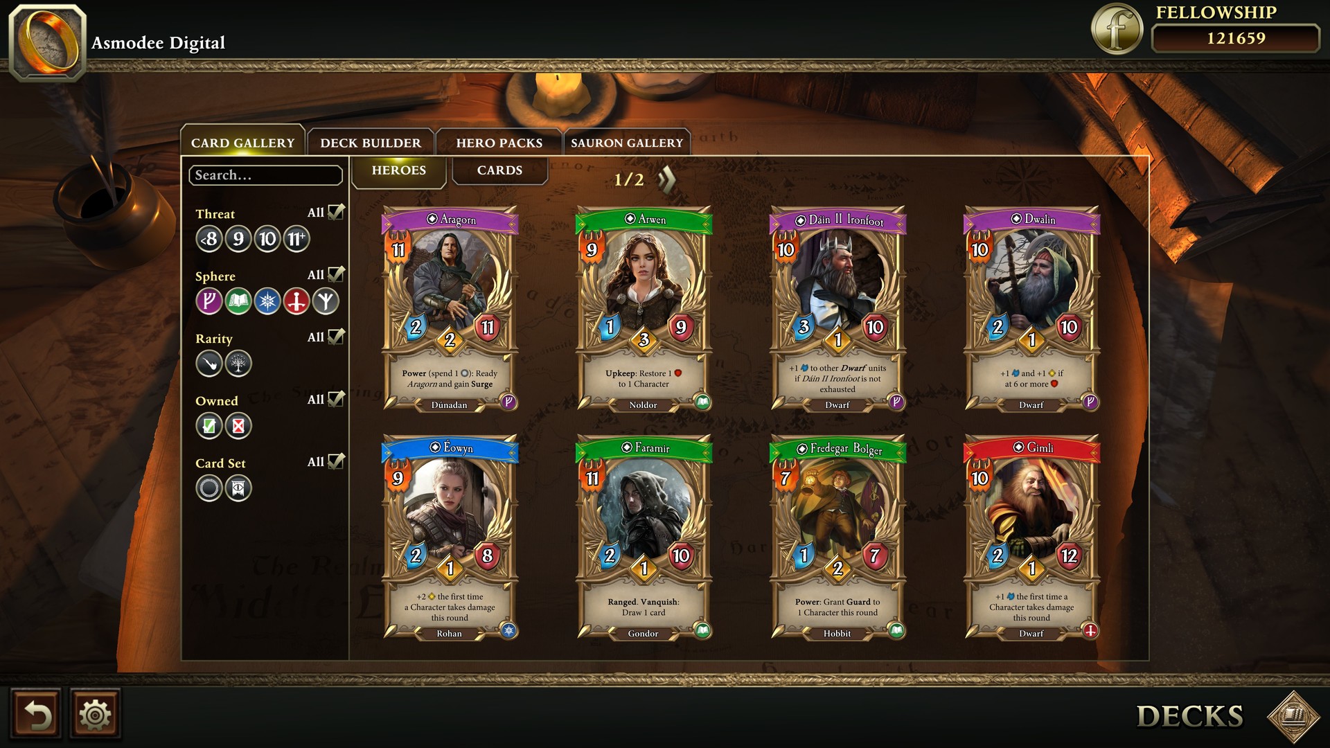 The Lord of the Rings: Adventure Card Game - Definitive Edition screenshot 9