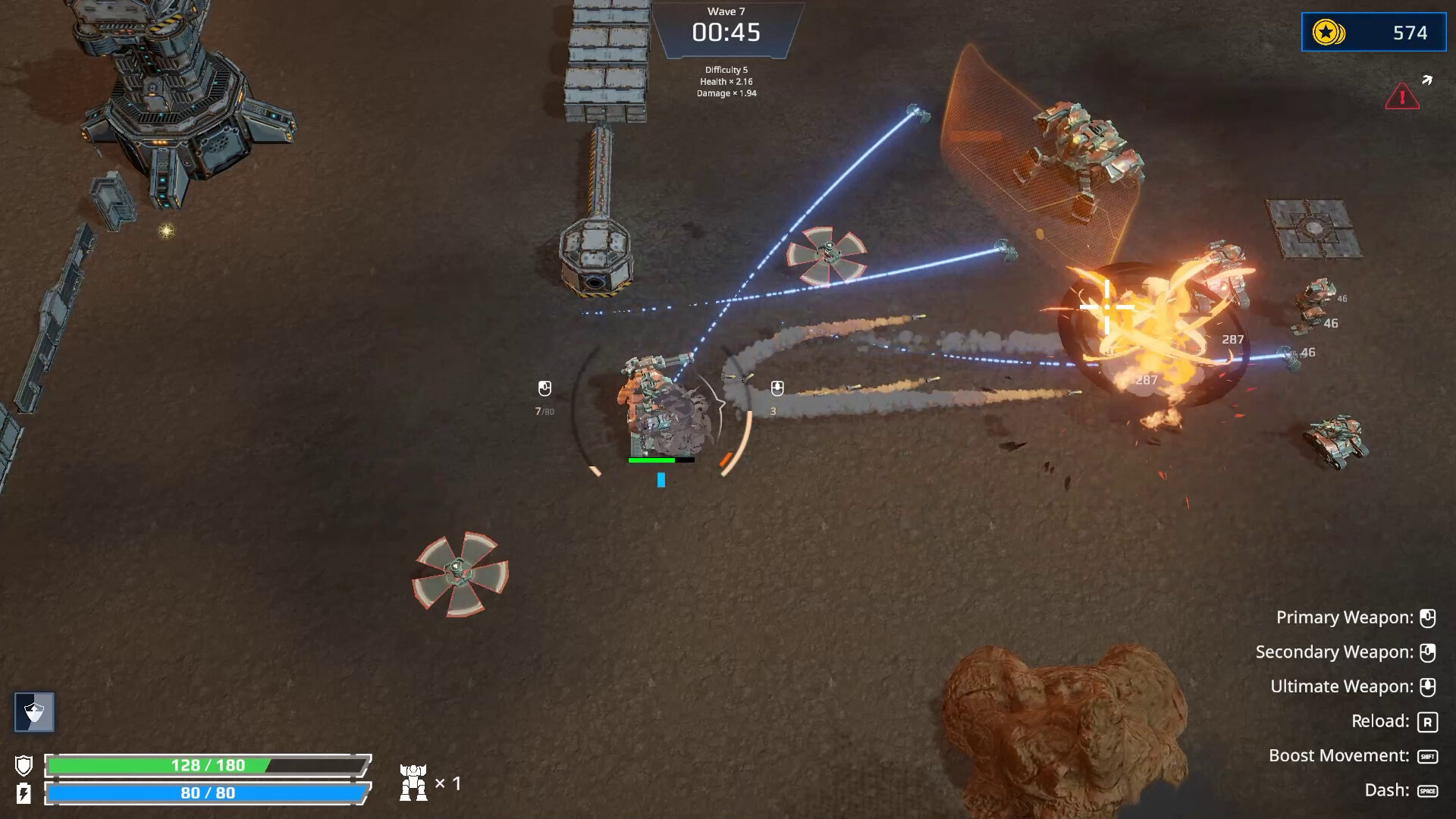 STEEL VANGUARD:Project ARES screenshot 1