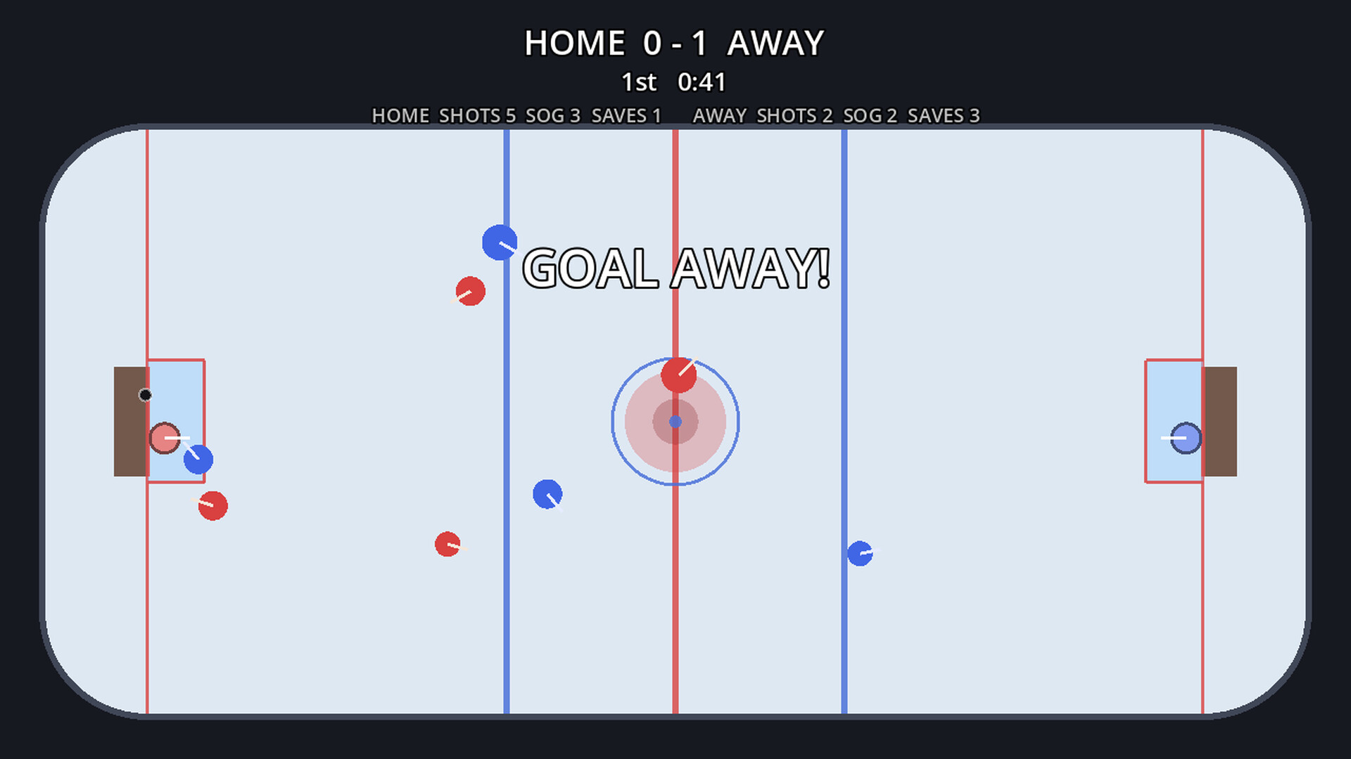 Hockey Game screenshot 1