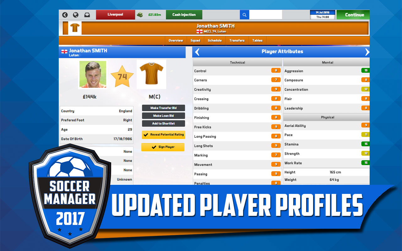 Soccer Manager 2017 screenshot 2