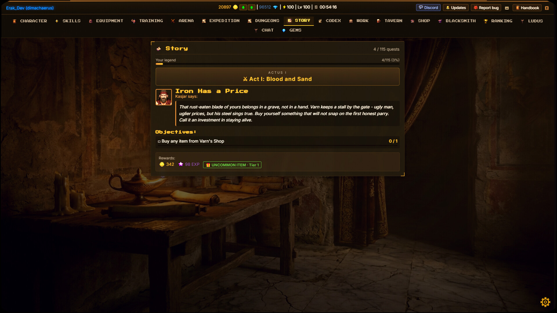 Arena Immortalis screenshot 2