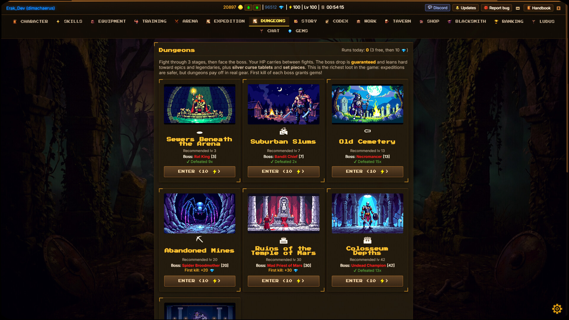 Arena Immortalis screenshot 1