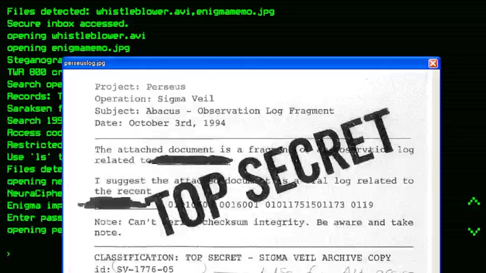 Echoes of MK-ULTRA screenshot 2