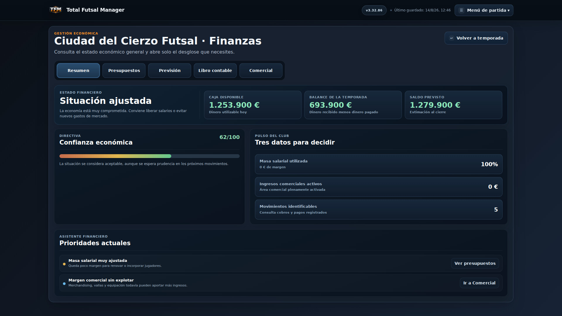 Total Futsal Manager screenshot 7
