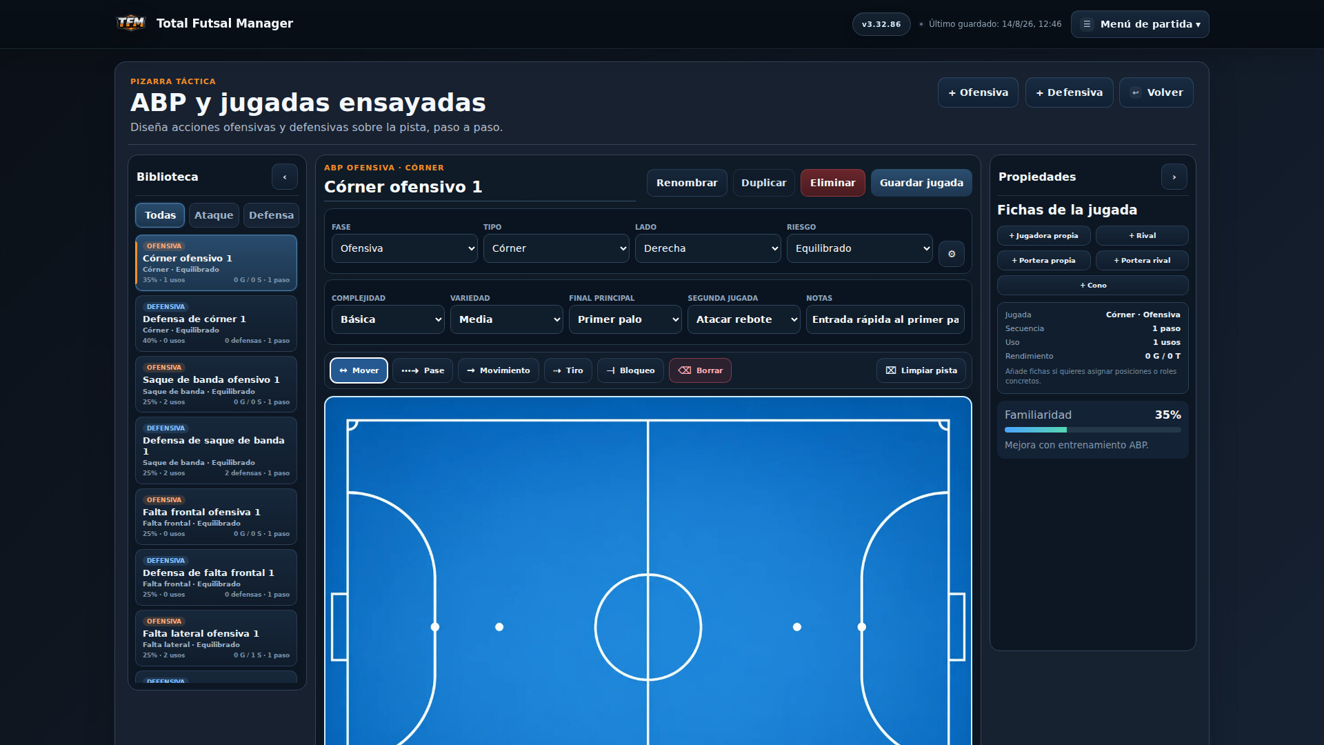 Total Futsal Manager screenshot 4