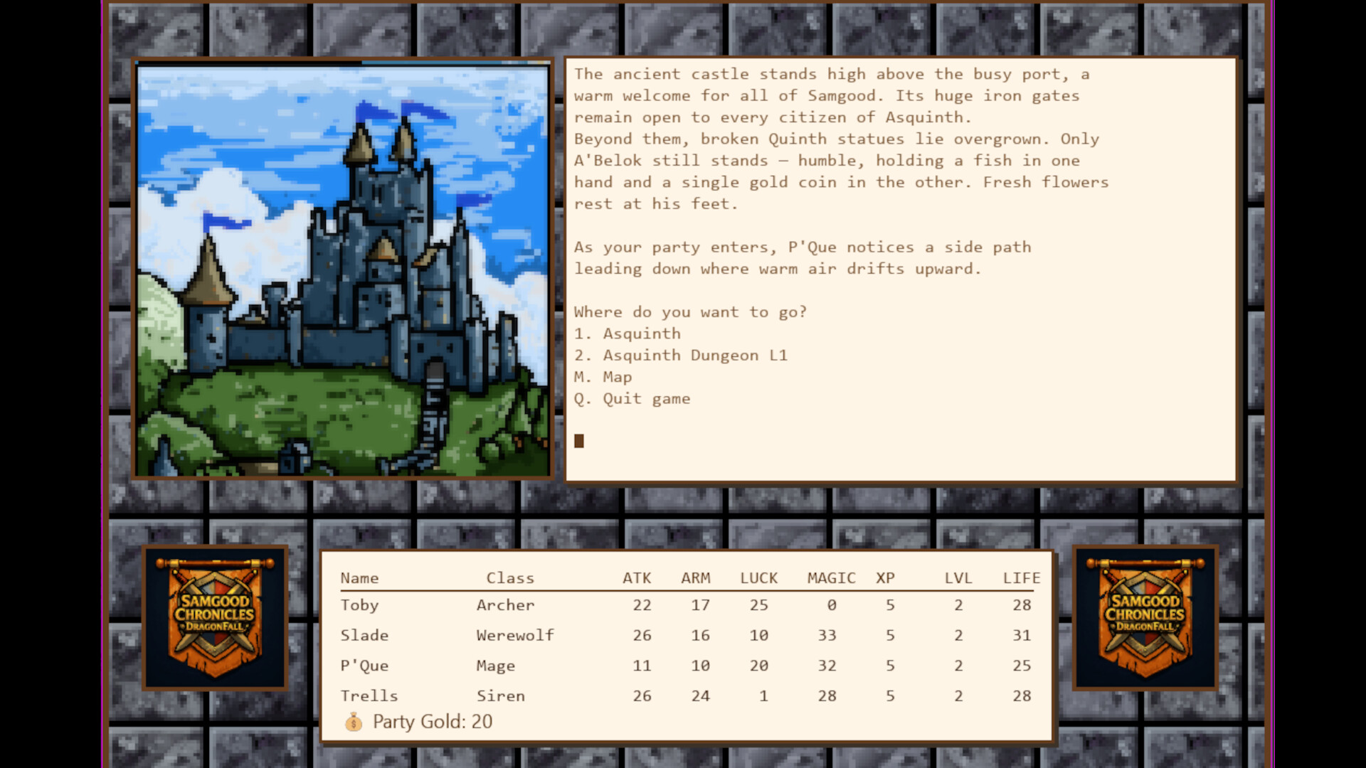 Samgood Chronicles DragonFall screenshot 1
